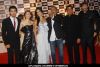 Katrina Kaif, Ranbir Kapoor, Prakash Jha, Ronnie Screwvala and Arjun Rampal at Premiere of movie Rajneeti